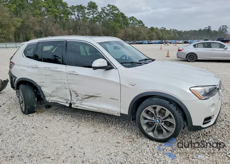 2016 BMW X3 xDrive35I z USA, uszkodzony, nr VIN 5UXWX7C51G0S16034